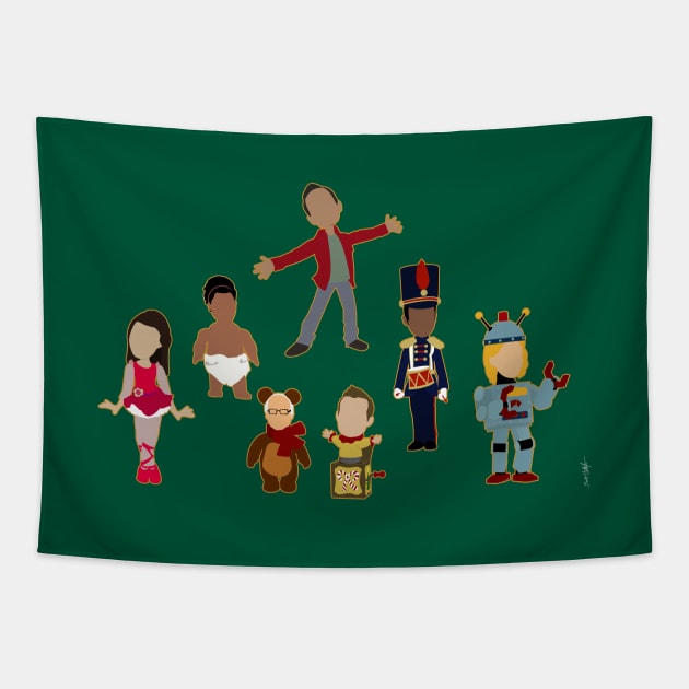 Uncontrollable Christmas Tapestry by doctorheadly