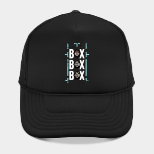 "Box Box Box" F1 Tyre Hat