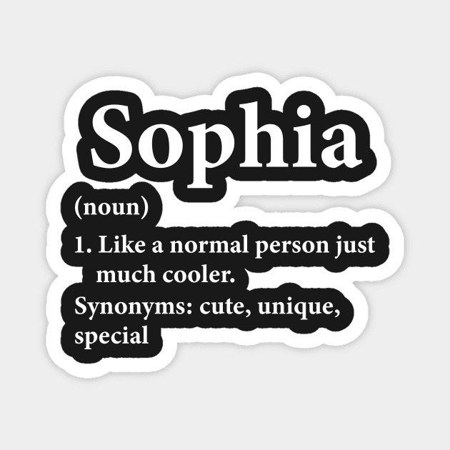 Sophia Name Definition Funny Personalized Sophia Name Definition