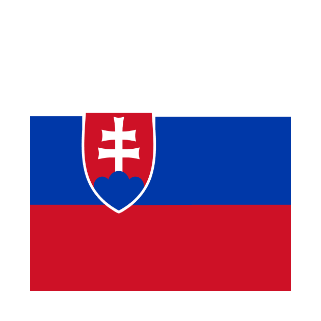 Slovakia flag by flag for all