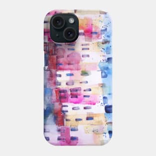 The colored houses in Portofino Phone Case