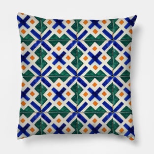 Azulejo #6 — Portuguese tilework Pillow