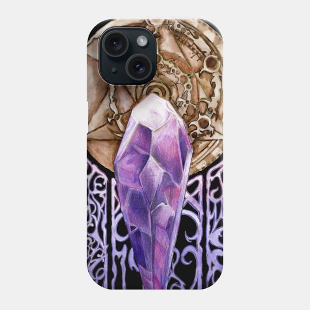 Dark Nouveau Phone Case by HauntingBeautyArt