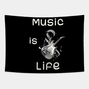 Music is life black ' Tapestry