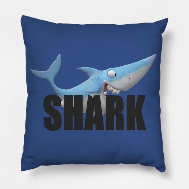 SHARK Pillow by MOUKI