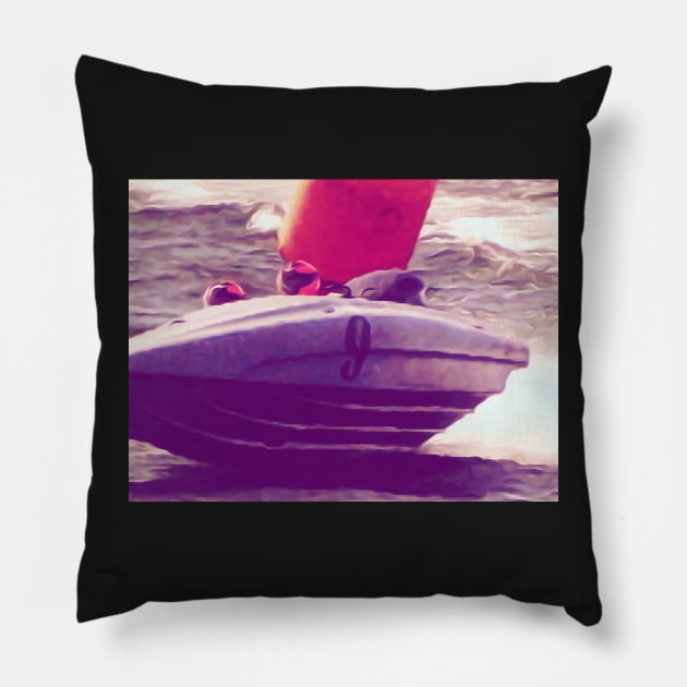 SPEEDY ANTIQUES Pillow by dumbodancer