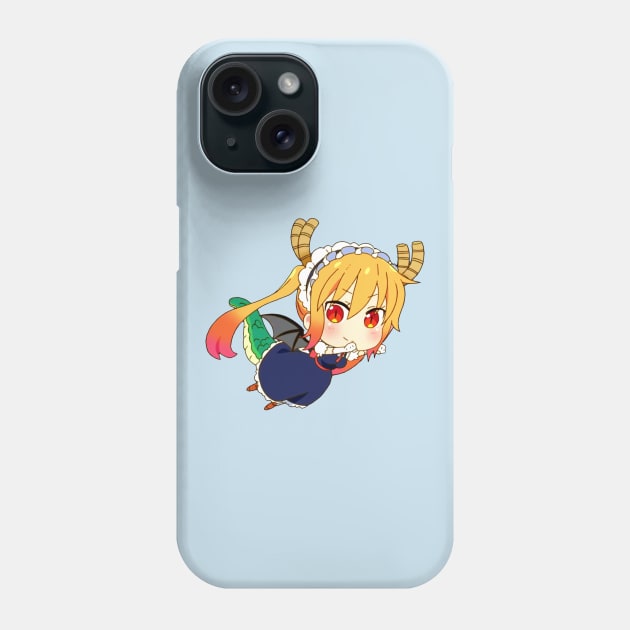 flying tohru Phone Case by Amacha