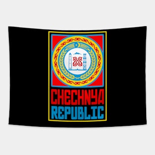 Chechnya republic. Chechen Flag Tapestry