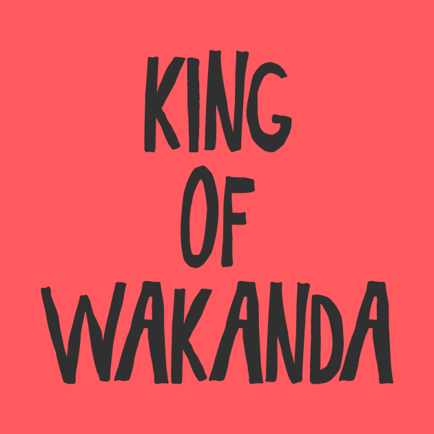 King Of Wakanda by chomm13