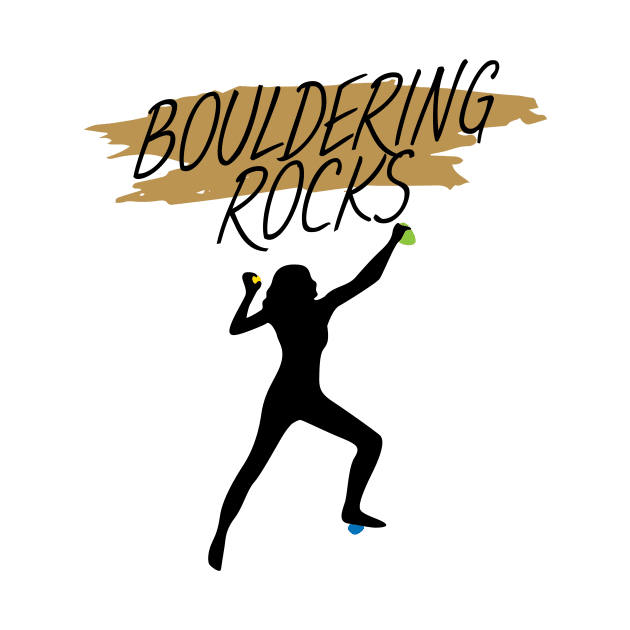 Bouldering rocks women by maxcode