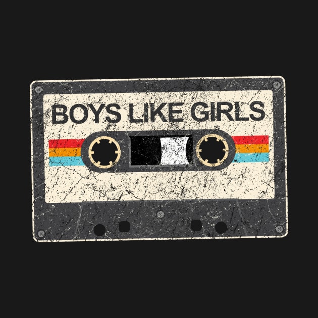 Boys Like Girls kurniamarga vintage cassette tape by kurniamarga.artisticcolorful