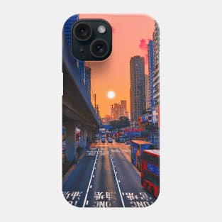 Sunset in Hong Kong Phone Case