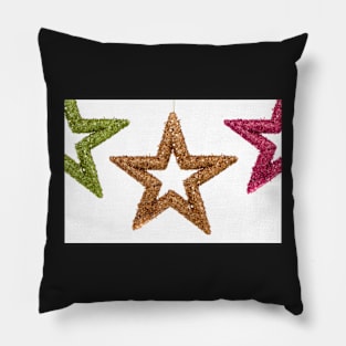 Three christmas stars Pillow