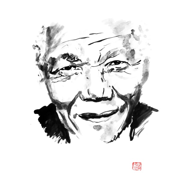 nelson mandela by pechane