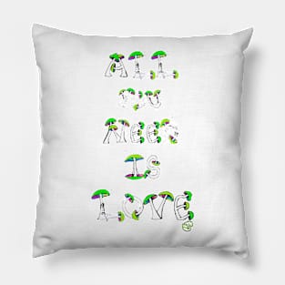 All You Need is Mushroom Love Pillow