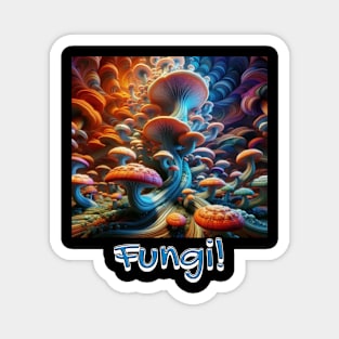 Fungi! Magnet