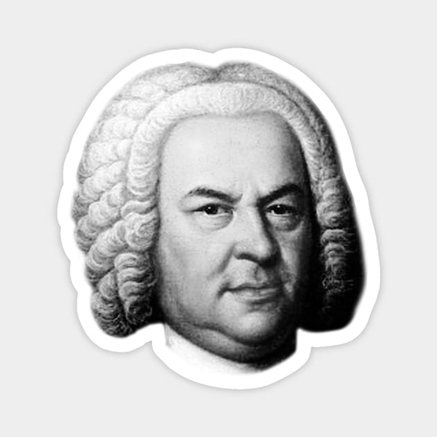 Johann Sebastian Bach Magnet by TheMusicophile