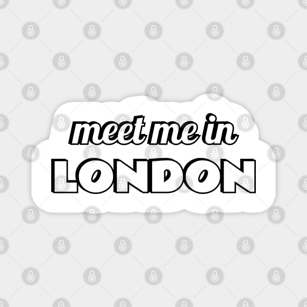 Meet me in London Magnet by brightnomad