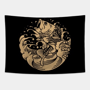 BASS FISHING Tapestry