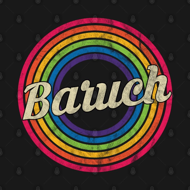 Baruch - Retro Rainbow Faded-Style by MaydenArt