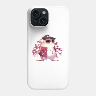 Hamsta Hustle: Thuggin' with Fluffy Phone Case