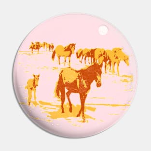 DREAMING HORSES Pin