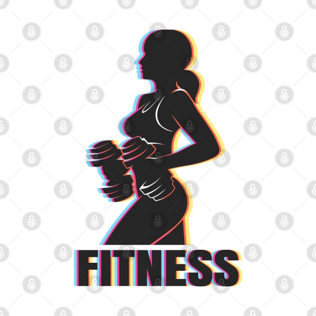 Colorful Fitness Emblem by devaleta