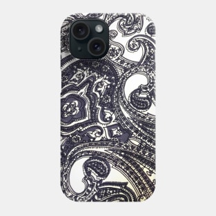 Blue Bandana Pattern Phone Case