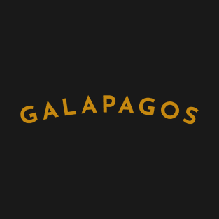 Galapagos Typography T-Shirt