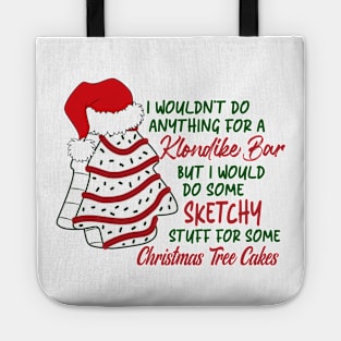 Christmas Tree Cakes Tote