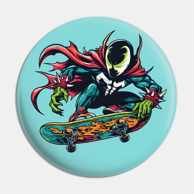 Revel in Rebellion: Whimsical Anti-Hero Skateboard Art Prints for an Edgy and Modern Ride! Pin by insaneLEDP