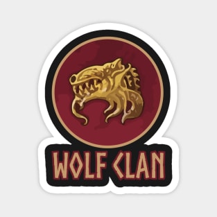 Blood Rage Wolf Clan Board Game Graphic - Tabletop Gaming Magnet