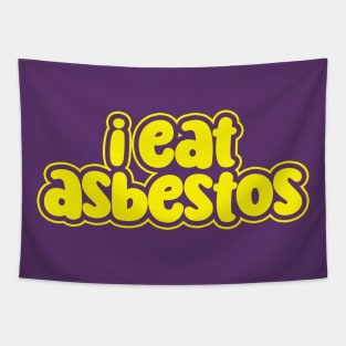 I Eat Asbestos Shirt Funny Gen Z Meme Tapestry