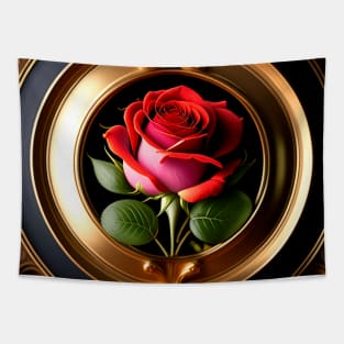 Rose the queen of flowers Tapestry