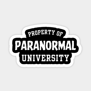 Paranormal Investigator University Magnet