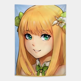 anime  blonde hair Tapestry