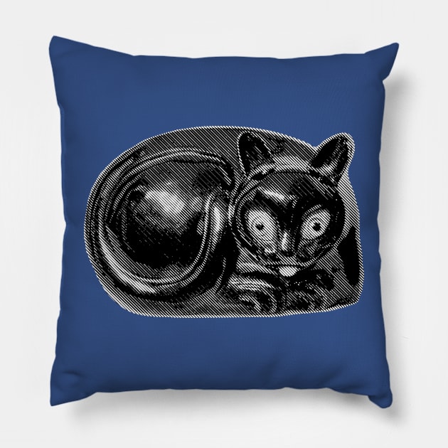 19th century Chinese Cat Pillow by pelagio