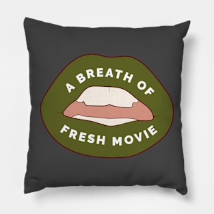 A Breath of Fresh Movie - Green Lips Pillow