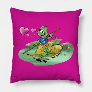 Frog in love Pillow