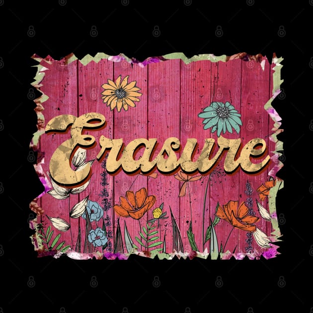 Classic Erasure Personalized Flowers Proud Name by Friday The 13th