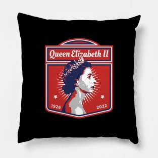 Queen Elizabeth Emblem Pillow