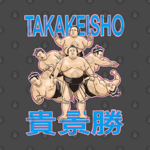 Takakeisho sumo wrestler 貴景勝 by FilthyTBear 