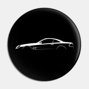 Mercedes-Benz SL Hardtop (R230) Silhouette Pin