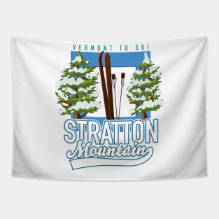 Stratton Mountain Vermont Ski Tapestry