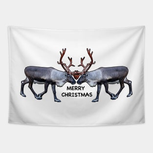 Santa Claus Reindeer Tapestry