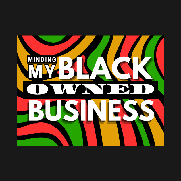 Black Owned Business Graphic Tee by Ivy League