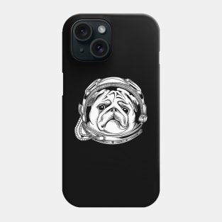 Space pug Phone Case