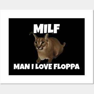 Floppa Cube - Floppa Cube Flop Flop Happy Floppa Friday, Racist War Crime  Fun, Original Art - Big Floppa - Posters and Art Prints