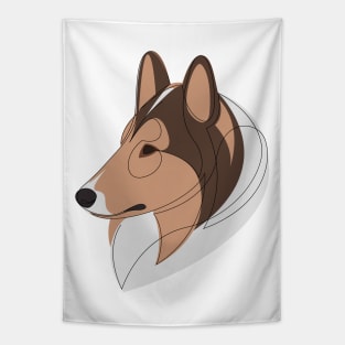 Rough Collie Tapestry