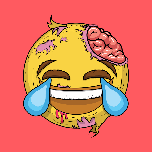 If the most famous emoji was a zombie by Bomdesignz